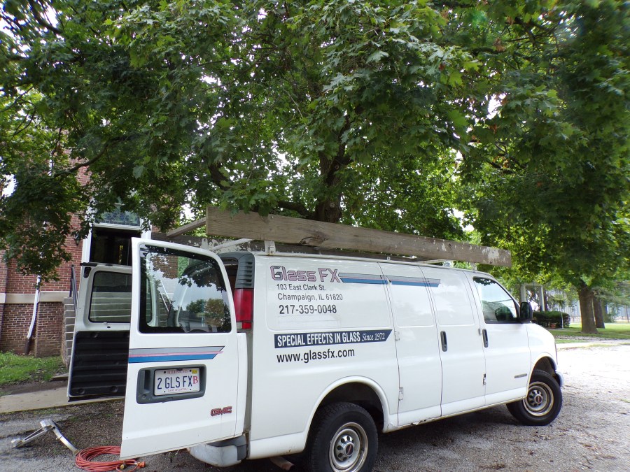 Image of van for company doing the work